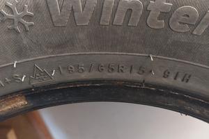 4 pneumatici invernali  195/65 R15 