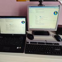 Notebook HP nx7400 4GB  SSD 256GB + Monitor HP 17"