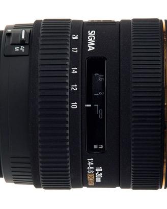 sigma 10-20 mm f 4,0-5,6 canon eos