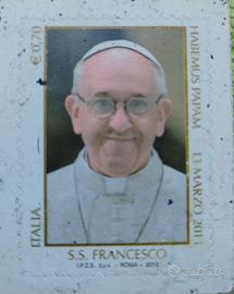 Francobollo Papa Francesco