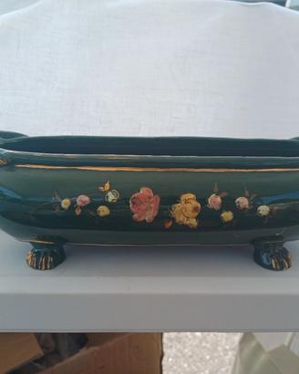 centrotavola in ceramica  vintage O. Dolci