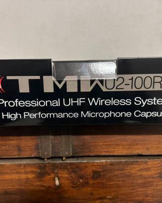 Microfono professionale wireless UHF