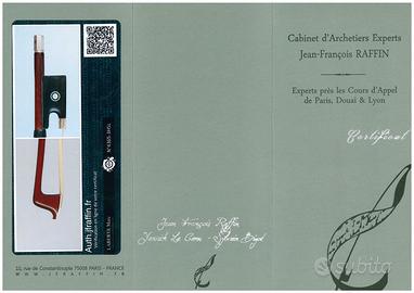 Arco da viola Marc Labert certificato Raffin