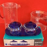 Set Guzzini caraffa+ porta g. + porta marmellate