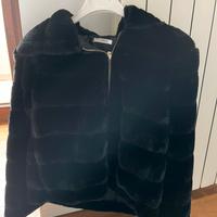 Pellicciotto con cappuccio Elisa Landri taglia M