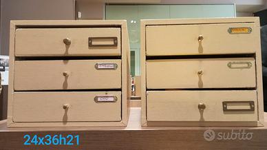 cassettiera da gioielleria o bigiotteria