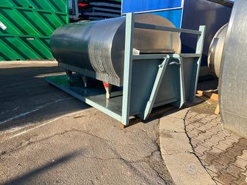 CISTERNA SCARRABILE USATA IN ACCIAIO INOX