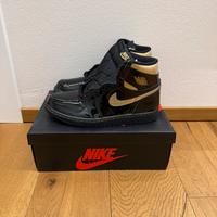 Jordan 1 high Black Metallic Gold US 6.5 EU 39