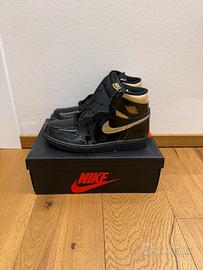 Jordan 1 high Black Metallic Gold US 6.5 EU 39