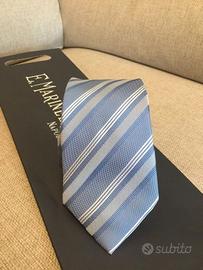 CRAVATTA E. MARINELLA NUOVA 100% PURA SETA