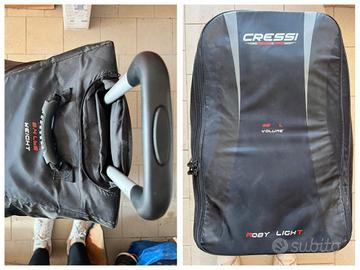 Attrezzatura subacquea usata