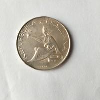 Moneta 500 Lire d'argento 
