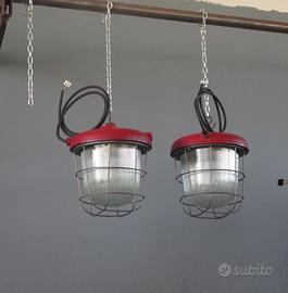 Lampada industriale da bunker funzionante