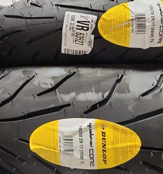 DUNLOP Qualifier Core 120/70 17 + 190/50 17