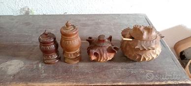 Oggetti tradizionali valdostani in legno