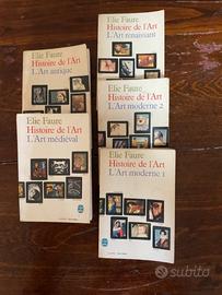 Elie Faure, Storia dell'Arte,5 volumi, in francese