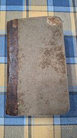 Antico volume Esercizi di pietà. Vintage 