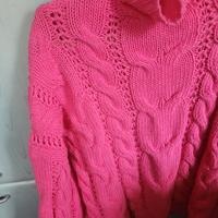 maglione rosa tg M/L