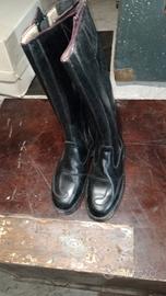 stivali motociclista Polizia 