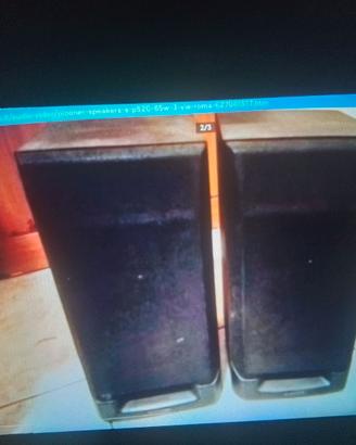 PIOONER SPEAKERS SP520 65W 3 VIE 1990