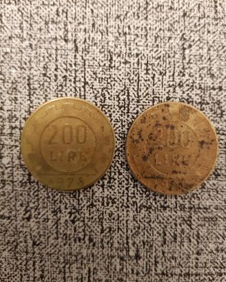 Monete da 200 lire