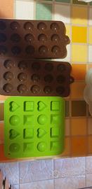 Stampi Silicone fiore Margherita e cioccolatini 