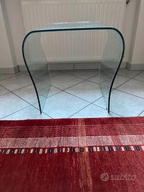 Tavolino soggiorno in vetro