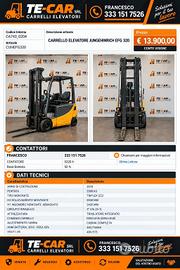 carrello elevatore jungheinrich efg 320 20q