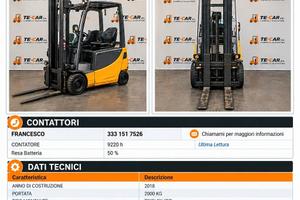 carrello elevatore jungheinrich efg 320 20q