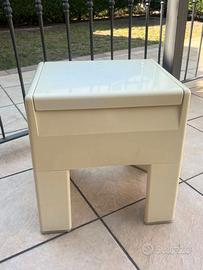 Vintage - Gedy sgabello contenitore 1970