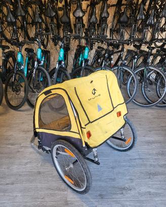 Carrellino Bici Porta Bambini o animali