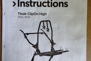 porta bici Thule clipon high