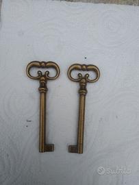2 Chiavi nuove stile antico per mobili