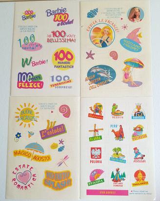 Adesivi Barbie Vintage 1999