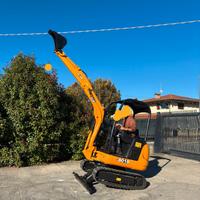 E272- Escavatore 18 q JCB 8018 allargabile