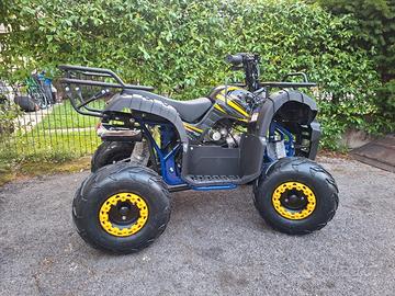 QUAD 125 R7 CON PORTAPACCHI GIALLO