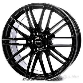 Cerchi in lega RIAL KIBO Black 19 FORD VOLVO LAND 