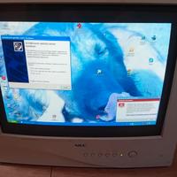 monitor nec  15 pollici tubo catodico