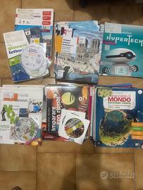 Libri scolastici 1, 2, 3 media