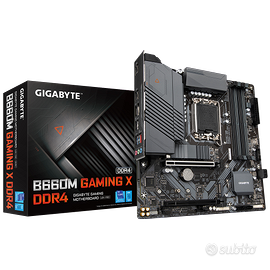 Scheda Madre B660M GAMING X DDR4 (rev. 1.x)