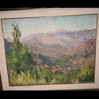 Quadro Olio maestro Pietro Mele 66•51 cm