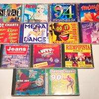 lotto 12 CD compilation dance anni 90