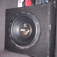 Subwoofer impact 67 32 cm