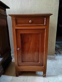 COMODINO LEGNO ANTICO SINGOLO