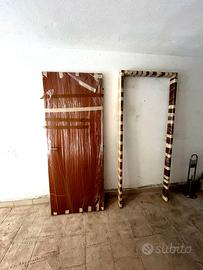 Porta interna in legno + telaio
