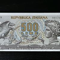 Banconote da collezione 500 lire e 1000 lire