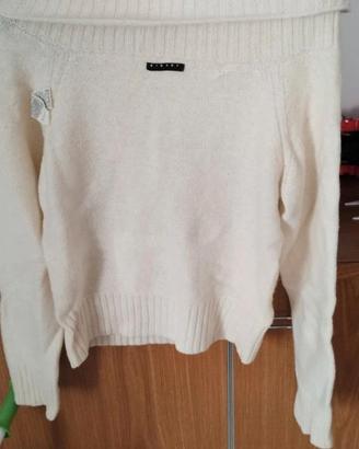Maglione donna  panna