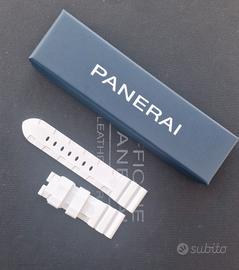 cinturino per orologio Officine Panerai bianco 