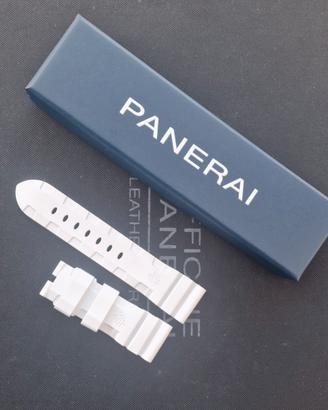 cinturino per orologio Officine Panerai bianco 