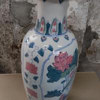 Vaso alto in ceramica